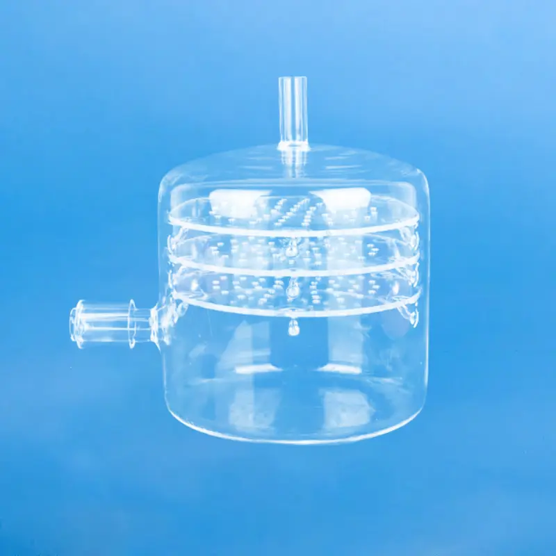 Perforated Quartz Wafer Baskets & Custom Fused Silica Process Carriers 5 quartz waste liquid bottle