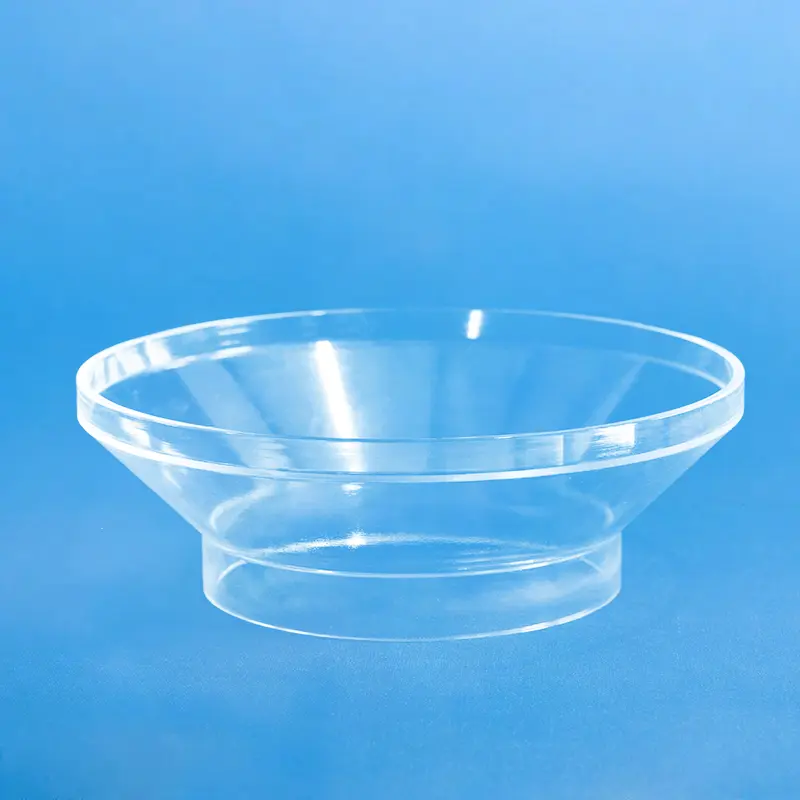 Quartz Flanges & Fused Silica Vacuum Components 8 1.石英法兰CNC加工
