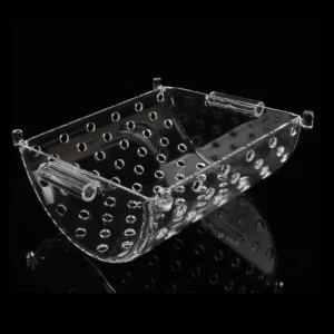 Semiconductor Industry 5 Perforated Quartz Wafer Baskets & Custom Fused Silica Process Carriers