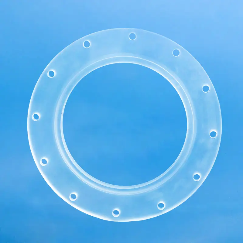 Quartz Flanges & Fused Silica Vacuum Components 10 5.石英透明法兰