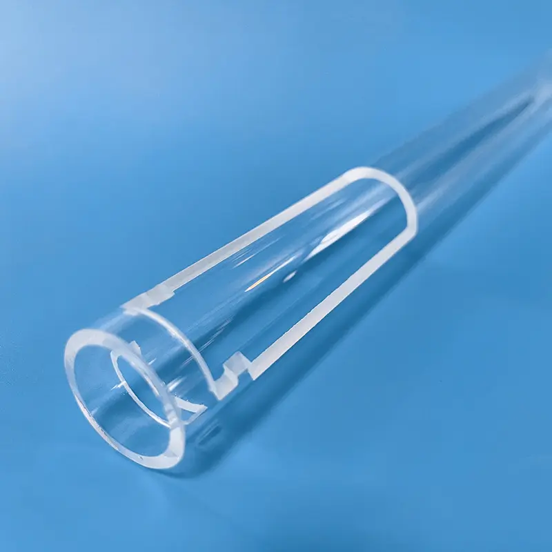 Custom U-Shaped Quartz Glass Tubes & Fused Silica U-Bends 11 Creating Windows on Quartz Tube Surface
