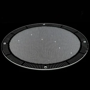 Quartz Plate 9 Custom Quartz Flow Distribution Plates & Fused Silica Showerheads