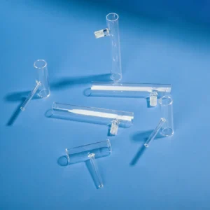 Petri dish 8 Quartz Round Screw-Top Cuvette