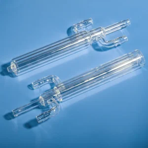 Petri dish 9 Quartz branched tube reactor
